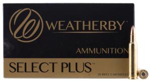 Weatherby H340225IL Select Plus  340 Wthby Mag 225 gr Spire Point (SP) 20 Bx/ 10 Cs 747115447329