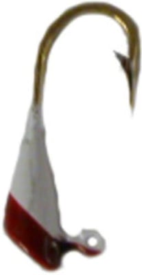 Oregon Tackle Shad Dart Jig 1/32 oz, Red/White, 25/Pack, 31210
