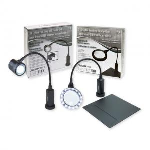 Carson Pro Combo LED Bundle Loupe w/LP-10 and 2x CP-90 CP-95MU CP95MU