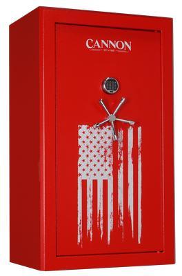  55 Gun Fire Resistant Safe American Flag Red AE5934F-H19FEC-23