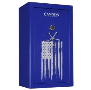  55 Gun Fire Resistant Safe American Flag Blue AE5934F-H21FEC-23