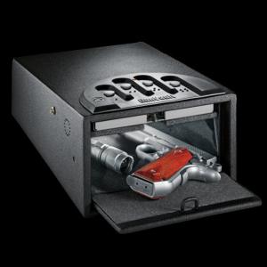 GunVault MiniVault Deluxe Handgun Safe, 8.1x4.9x12in with Motion Detector - GV1000C-DLX GV1000DLX