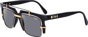 Cazal 873 Sunglasses, Unisex, Black-Gpld Frame, 53-19-145 873-001