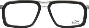 Cazal 6014 Eyeglass Frames, Black-Silver, 55-17-140, CZ6014002