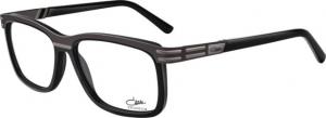 Cazal 6016 Eyeglass Frames, Black-Silver, 56-15-140, CZ6016002