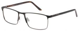 Jaguar Jaguar 35051 Eyeglasses, Mens, Black-Gunmetal, 56-17-140, JG350516100