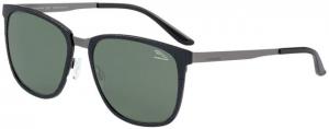 Jaguar Jaguar 37572 Sunglasses, Mens, Black-Silver, 56-18-140, JG375724200