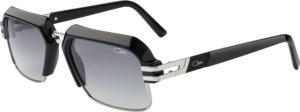 Cazal 6020 Sunglasses, Matte Black-Silver, 56-17-145, CZ6020002SG 751582200127