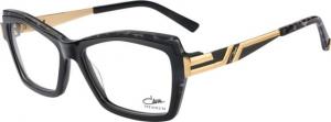 Cazal 2503 Eyeglass Frames - Women, Black-Cheetah-Gold, 54-15-135, CZ2503001