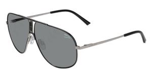 Jaguar 37502 Sunglasses, Grey-Black Frame, Mirror Lens, 63-9-140, JG37502636500