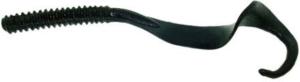 Zoom Big Dead Ringer Worm, 10 Pack, 8in, Black, 021038X