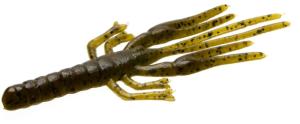 Zoom Big Critter Craw, 10 Pack, 5in, Green Pumpkin, 39025