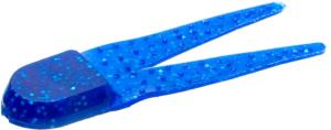 Zoom Pro Chunk Jig Trailer, 5 Pack, 3 1/2in, Sapphire Blue, 048110X