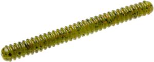Zoom Double Ringer Finesse Worm, 15 Pack, 4in, Watermelon Red, 52054