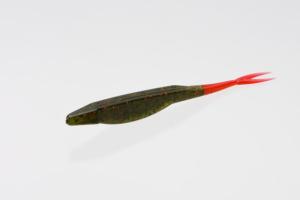 Zoom Super Fluke Fluke, 10, 5.25in, Avocado Red Tail, 23188
