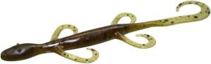 Zoom Mini Lizard, 15 Pack, 4in, Green Pumpkin Red, 005202X