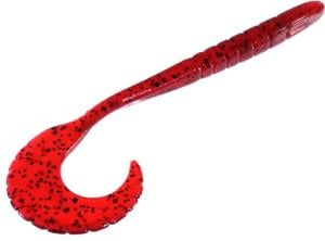 Zoom G-Tail Worm, 6in, Cherry Seed, 086018X