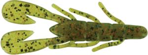 Zoom U-V Speed Craw, 12 Pack, 3.5in, Watermelon Orange, 80305