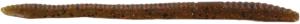 Zoom Finesse Worm, 20 Pack, 4.5in, Green Pumpkin Orange Glit, 004306X 004306X