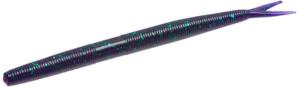 Zoom Fluke Stick Jr Bait, 10 Pack, 5in, Junebug, 126005