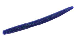 Zoom Zlinky Trick Worm, 10 Pack, 5in, Junebug, 138005