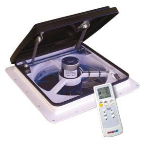 MAXXAIR Maxxfan Plus - 14in, Smoke, 00-04500K