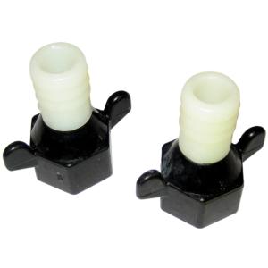 SHURFLO Straight Fitting Wingnut Swivel - 1/2-14NPTF x 5/8Barb, 94-181-02