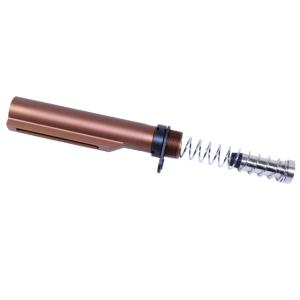 Guntec USA AR-10 Mil-Spec Buffer Tube Set, .308 Cal, Anodized Bronze, MILTUBESET-308-BRZ