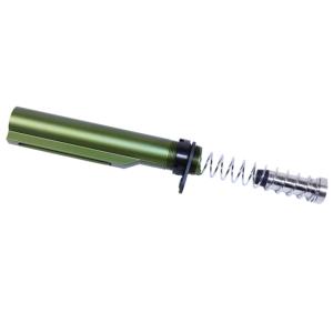 Guntec USA AR-10 Mil-Spec Buffer Tube Set, .308 Cal, Anodized Green, MILTUBESET-308-GREEN