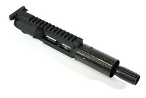 Kaw Valley Precision Slim PCC Carbon Fiber Handguard, 3.2in, Black, Small, KVP-CF-3 752830306318