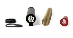 Kaw Valley Precision 6 Position Mil-Spec Stock Completion Kit w/ 4.3 oz Buffer, Multi, Medium, KVP-MilspecKit-4.3 KVPMilspecKit43