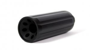 Kaw Valley Precision XL Linear Compensator, 9mm Caliber, 1/2x36 Threads per Inch, Black, Small, KVP-XL-COMP-1/2X36 KVPXLCOMP1/2X36