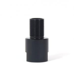 Kaw Valley Precision Thread Adapter 1/2x36 to 5/8x24 Threads per Inch, Black, Small, KVP-ADPT-1302 752830309418
