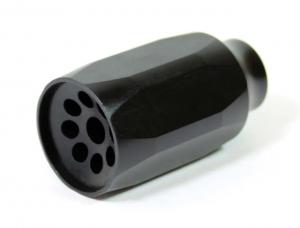 Kaw Valley Precision 2.25in Magnum Linear Compensator, .223 Caliber, 5.56mm, 1/2x28 Threads per Inch, Black, Small, KVP-MAG-2250 KVPMAG2250