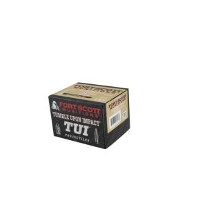 Fort Scott Munitions Projectile Rifle Bullets, .224 Caliber, 62 gr, CNC Machined Brass, 50 Bullets, .224-062-SBP1 224062SBP1