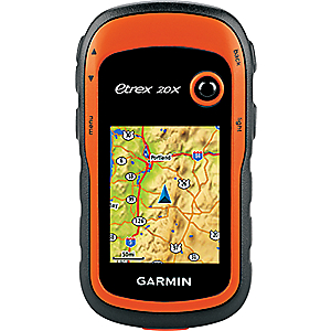 Garmin eTrex 20x Topo Handheld GPS Bundle - Orange 010-01508-03
