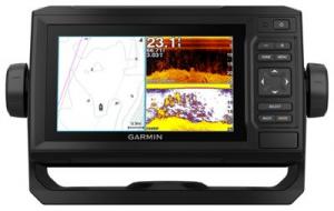 Garmin ECHOMAP Plus 64cv GPS Fishfinder/Chartplotter Combo with GT23 Transducer and BlueChart g3 Charts