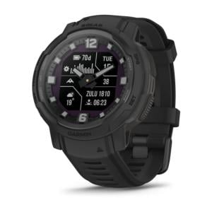Garmin Instinct Crossover Watch, Tactical Edition, Solar, 45mm, Black, 010-02730-10