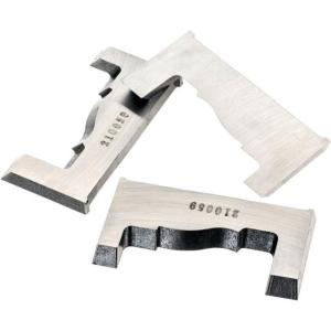 Shop Fox 3-3/16in Casing Moulding Knives, Set of 3, D4716