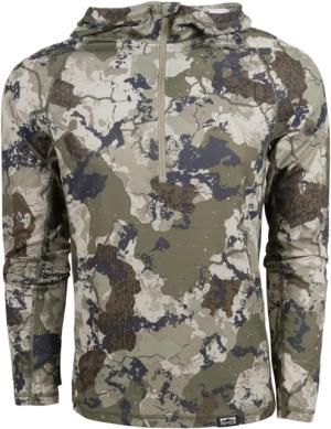 King's Camo XKG Elevation 1/4 Zip Hoodie - Mens, XK7, 2XL, XKG4215-XK7-2XL XKG4215XK72XL