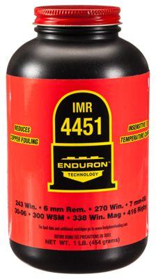 IMR 4451 Smokeless Reloading Powder 754486041001
