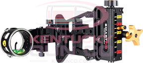 TROPHY RIDGE ARCHERY React 1 Pin Sight Black .010 Left Hand