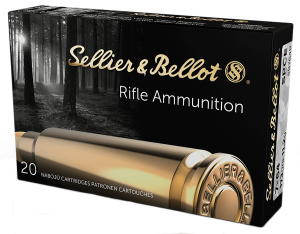 Sellier & Bellot 7x64 Brenneke Ammunition 20 Rounds 173 Grain Soft Point Cutting Edge Projectile 2,526fps 754908511860