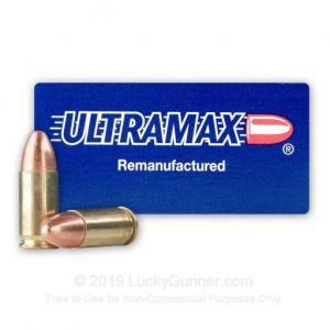 9mm - 115 Grain FMJ - Ultramax - 50 Rounds 755104009021