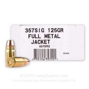 357 Sig - 125 gr FMJ - Ultramax - 50 Rounds 357SR2