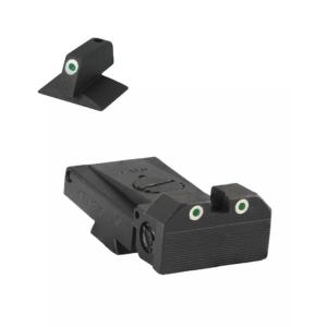 Kensight Springfield Adjustable Tritium Dot Rear W/ 0.200in Tall, Contoured Base, Black, 971255