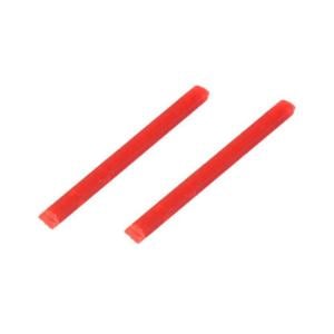 Kensight Fiber Optic Rods, Set of 2pcs, Red, 0.059in Diameter, Black, 843001