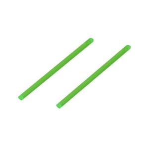 Kensight Fiber Optic Rods, Set of 2pcs, Green, 0.039in Diameter, Black, 846001
