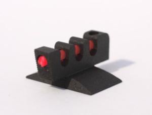 Kensight Fiber Optic Front Sight Contoured Base, 0.118 in. Wide Blade, Black 870-530