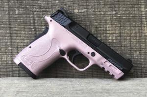 SMITH & WESSON SHIELD EZ 380 ACP 3.7" 8rd - Silver / Pink 